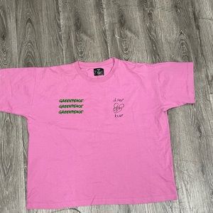 Green peace Lil peep collectible Tee